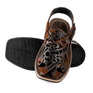 New MAROON MEN PESHAWARI CHAPPAL 
JJFW  size 13